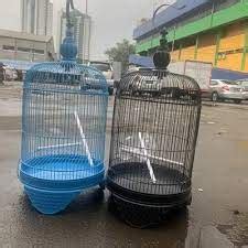 Jual SANGKAR LOVEBIRD TANGGUNG BESI KAPSUL PENDEK LENGKAP 1 SET TEBOK