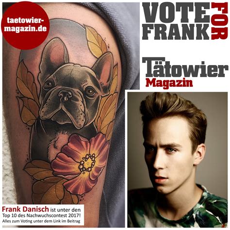 Frank Danisch Franky In Den Top Beim T Towierer Nachwuchscontest