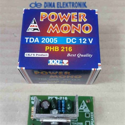 Jual Kit Power Amplifier Watt Mono Dc Volt Ic Tda Kab