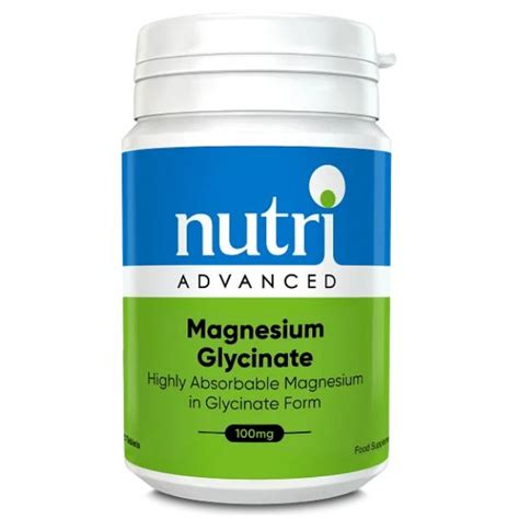 Nutri Advanced Magnesium Glycinate Ca Only Natural