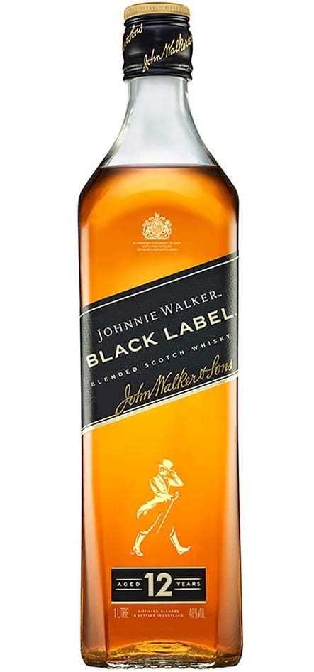 JOHNNIE WALKER BLACK LABEL 12 YO 1L 40 Sklep ALEEKS ALKOHOLE