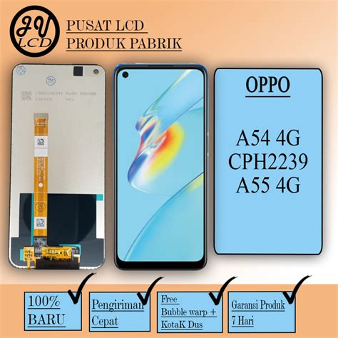 Jual Lcd Fullset Touchscreen Oppo A54 4g Cph2239 Oppo A55 4g Original