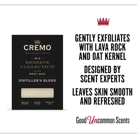 Cremo Exfoliating Body Bar Distiller S Blend Shop Hand And Bar Soap At H E B