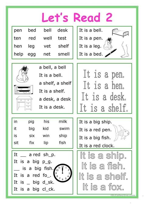 Worksheets To Teach Reading