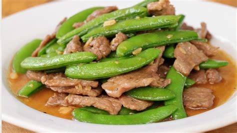 Sugar Snap Peas Stir Fry Recipe Stir Fried Beef And Sugar Snap Peas Bodain Life Youtube