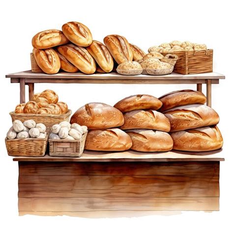 Freshly Baked Bread Ai Generated Image Premium Ai Generated Psd