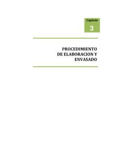 Capitulo Procedimiento De Elaboracion Y Capitulo Procedimiento