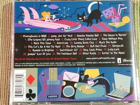 BRIAN SETZER ORCHESTRA THE VERY BEST OF JUMP JIVE AND WHALE 23 TRACK CD