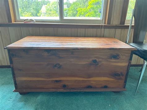 Handmade Cedar Chest Estatesales Org