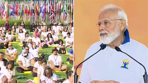 Wonderful To See World Come Together Again For Yoga Pm Modi At Yoga