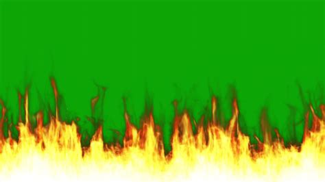 Fire Green Screen Animation Video P Youtube