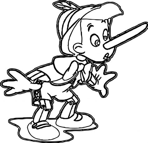 Pinocchio Jiminy Cricket Umbrella Coloring Page