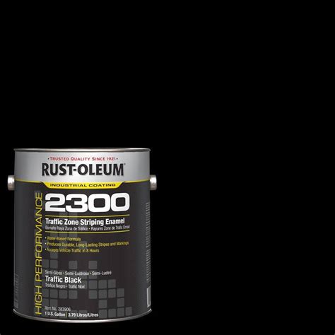 Have A Question About Rust Oleum 1 Gal 2300 Semi Gloss Black Exterior