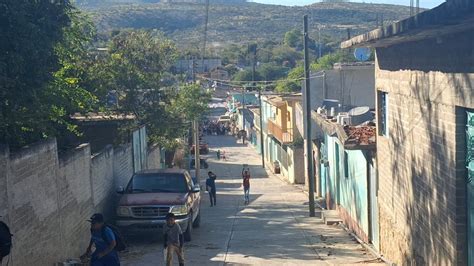 Las Calles De Xixingo De Los Reyes Puebla De Diciembre Del