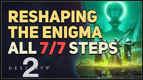 Reshaping The Enigma Destiny Youtube