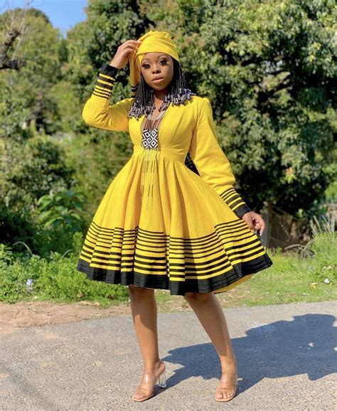 Modern Xhosa Traditional Attire For Girls 2023 Style2 T