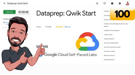 Dataprep Qwik Start Qwiklabs GSP105 GCP 2021 YouTube