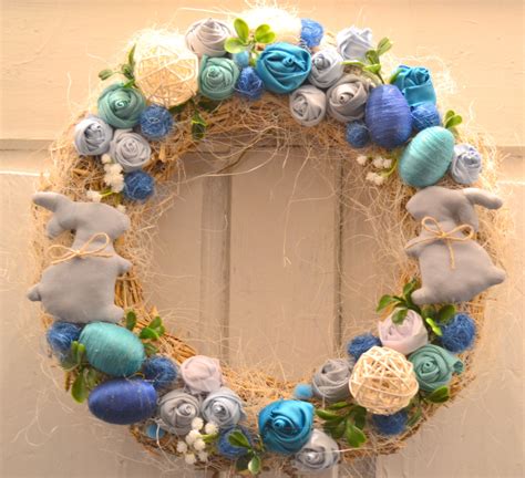 Cheerful Handmade Easter Wreath Designs To Get Your Home In The