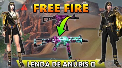 Free Fire Ep Skin Evolutiva Ump Caveira Do Booyah E Passe Elite A