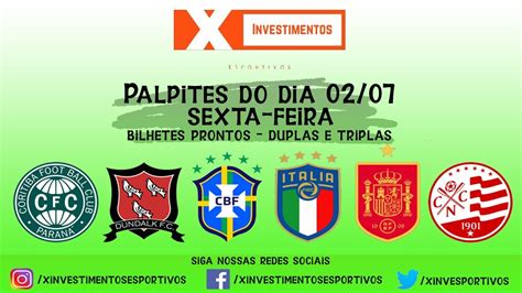 Palpite De Futebol Para Hoje Apostas Esportivas Bilhetes