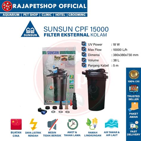 Jual External Filter Sunsun Cpf Canister Filter Eksternal