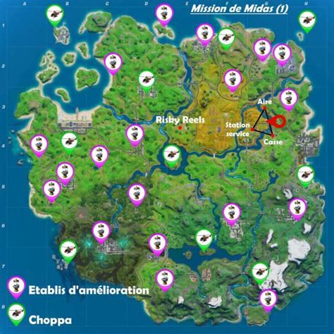 Défis Mission De Midas Semaine 1 Guide Fortnite Saison 2