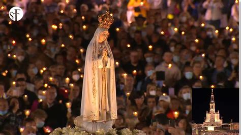 Rosario Y Procesion De Velas Virgen De Fatima Santuario Portugal 12 5