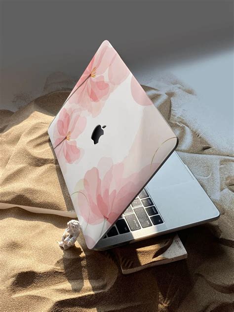 Watercolor Flowers Macbook Shell Case Decal Cover For New Macbook M1