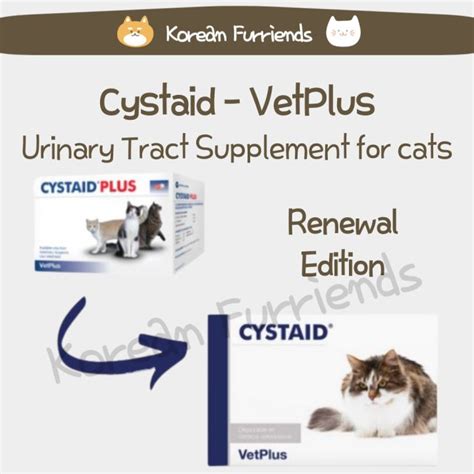 Cystaid Plus VetPlus Urinary Tract Supplement For Cats Lazada PH