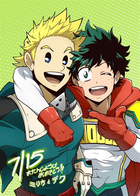 Midoriya Izuku Izuku Midoriya Boku No Hero Academia Mirio