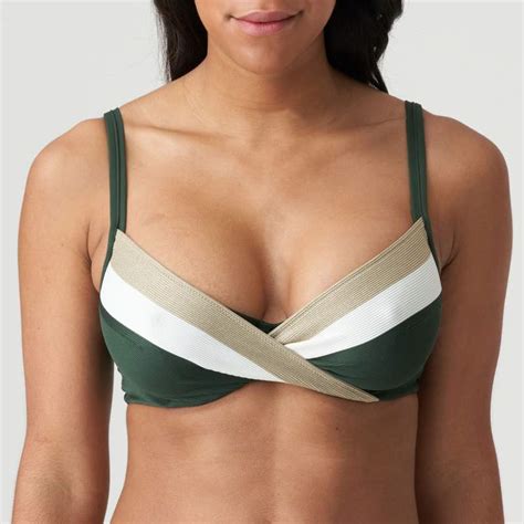 Bikini Verde Con Aro Sin Relleno Unas Con Descuento Bikini Con Aro