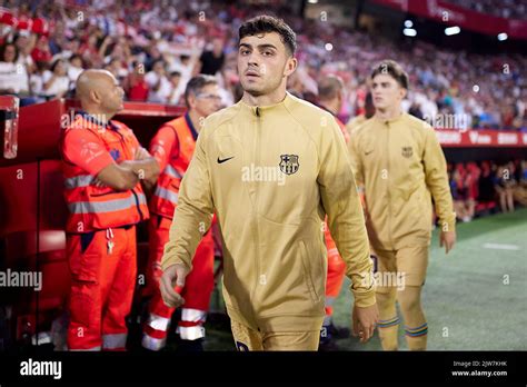 Seville Spain Rd Sep Pedri Of Fc Barcelona Seen During The