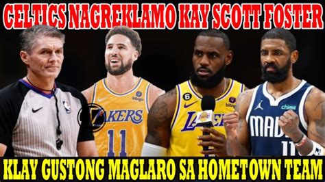 Lebron Klay Davis Trio Klay Aminado Gustong Maglaro Sa Lakers Celtics