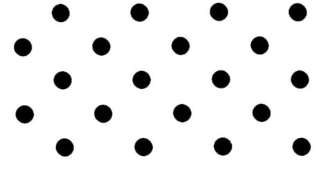 Polka Dot Fabric White Black 18mm The Fabric Baron