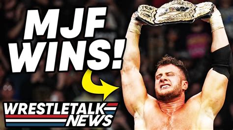 AEW Full Gear 2022 REACTION MJF Wins AEW World Championship