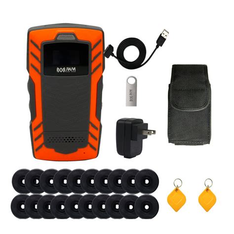 JWM Guard Tour Patrol System With Phone Call Patrol Track Wand Reader