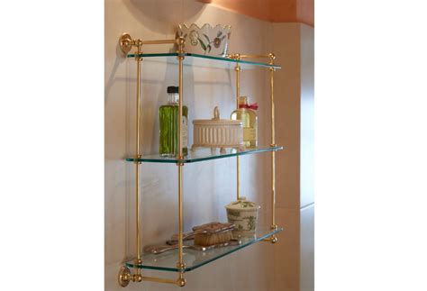 Luxury Triple Glass Shelf Drummonds Bathrooms Shelves Glass Shelf Glass Bathroom Shelves