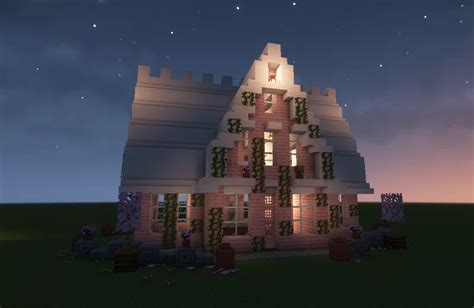 Cherry Wood House Minecraft Map