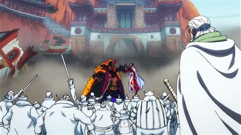 Rayleigh Uses High Level Conquerors Haki To Stop Blackbeard And Save