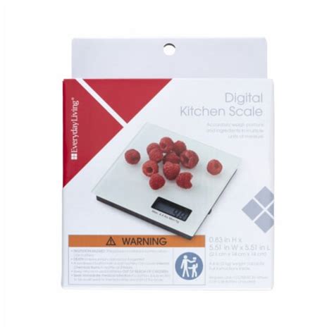 Everyday Living® Digital Kitchen Scale, 1 ct - Fry’s Food Stores