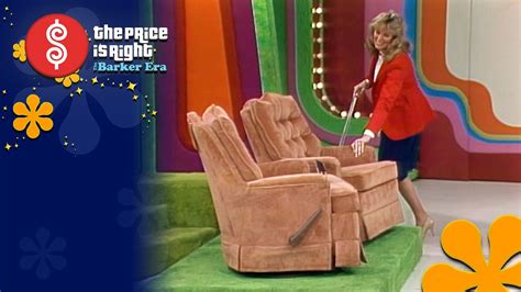 Blooper Model Dian Parkinson Struggles Pushing A Pair Of Recliners On Set The Price Is Right