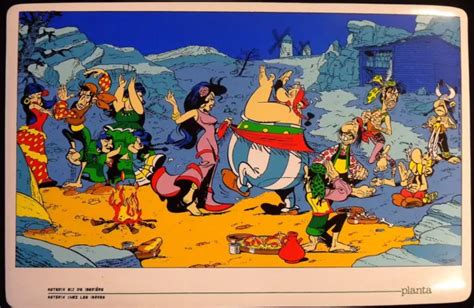 SET DE TABLE UDERZO Albert René Astérix chez les Ibères 29x44 EUR 15 00