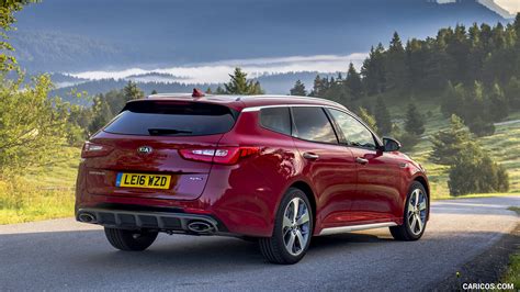 2017 Kia Optima Sportswagon GT Line S UK Spec Rear Three Quarter