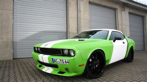 Wrapped Dodge Challenger Srt 8 With 600hp