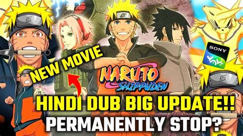 Naruto Shippuden Season 4 Hindi Dub Permanently Stop Big Update