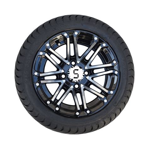 Srgctw 204b 12 Wheel And 21535 12 Tyre Combo 16 Spoke Black