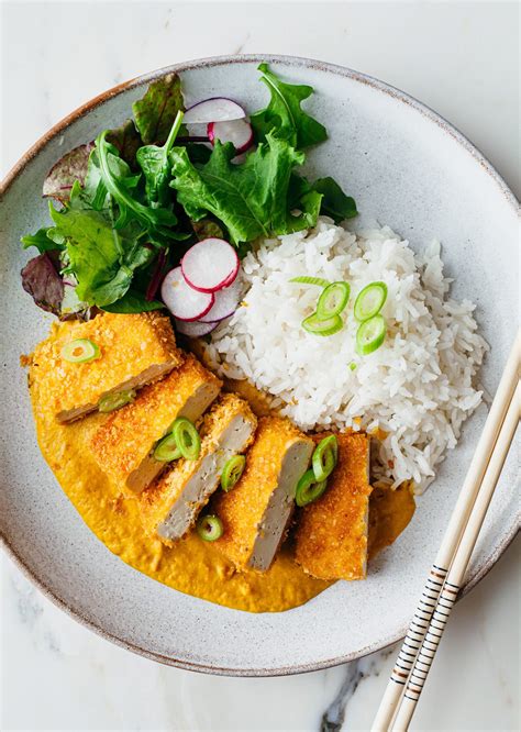 Tofu Katsu Curry So Vegan