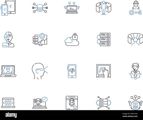 Standardization Line Icons Collection Conformity Uniformity Consistency Quality Precision