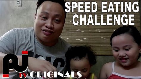 Speed Eating Challenge With Nieces Papa Jovs Tv Youtube