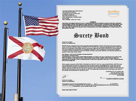 Surety Bond Requirements In Florida